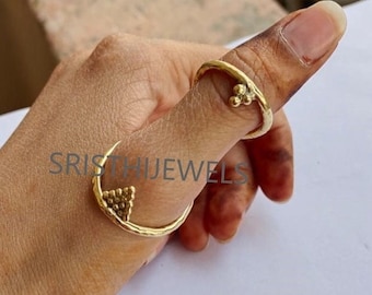 Hammered Arthritis ring - EDS splint - MCP splint - Thumb Ring - Personalized Gifts - Unique Rings - Cyber Sale