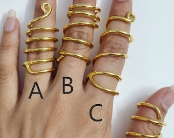 Trigger Finger Rings, Arthritis Rings, EDS Finger Splint Rings, Mallet Finger Rings, Adjustable Rings, Personalized Gifts, Unique Rings