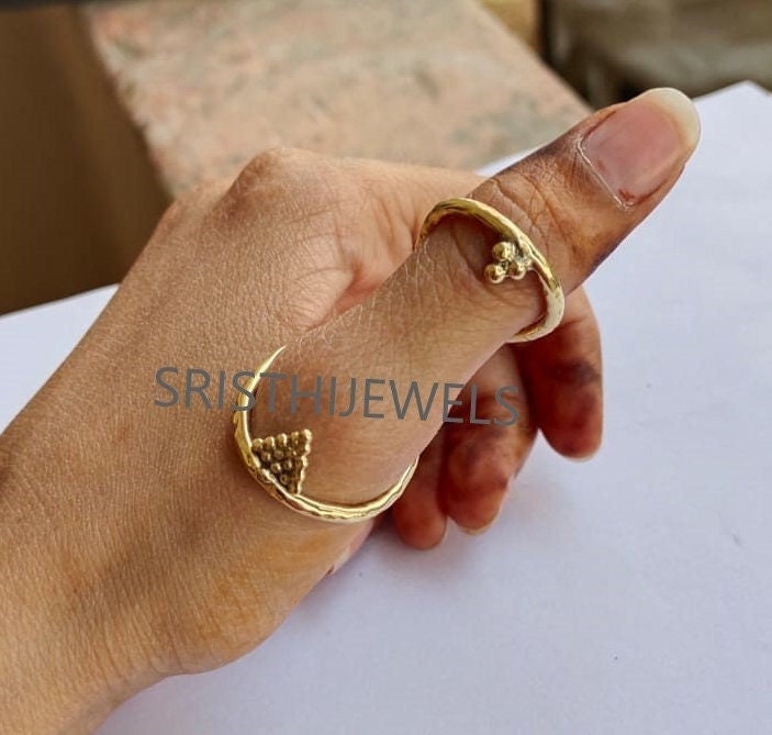 Hammered Arthritis ring - EDS splint - MCP splint - Thumb Ring - Personalized Gifts - Unique Rings - Cyber Sale
