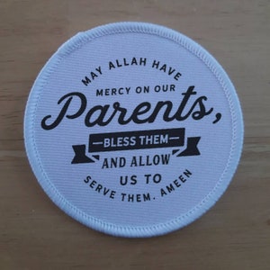 Muslim patch badge
