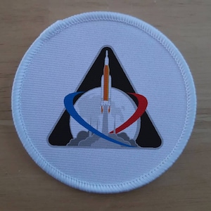 Space Mission sublimation patch badge