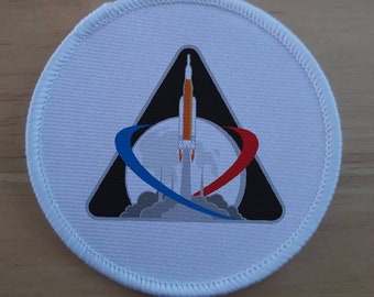 Space Mission sublimation patch badge