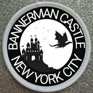 3 Inch Bannerman Castle New York City USA patch badge