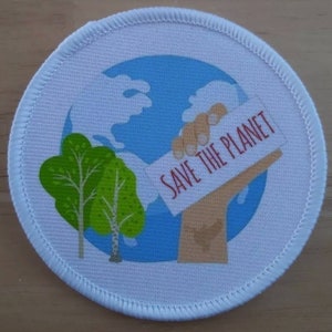 Save The Planet Patch badge