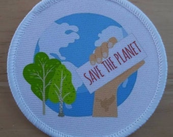 Save The Planet Patch badge