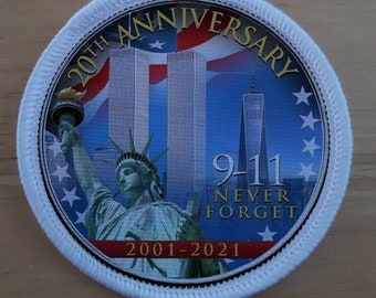 Patriot Day 3 inch Patch badge