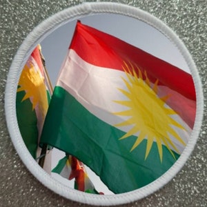 3 Inch Kurdistan Patch Badge - Made in the UK