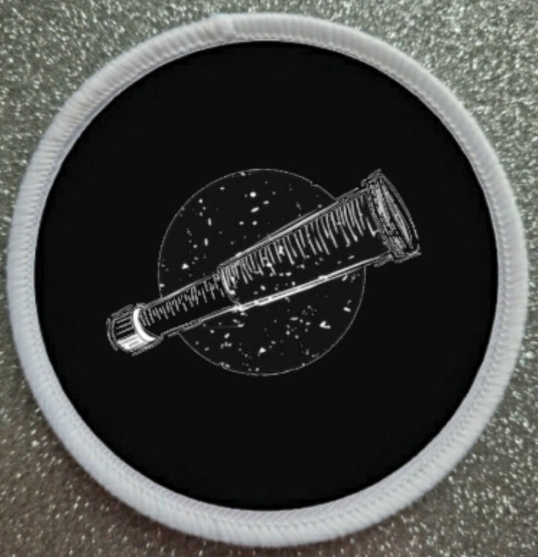 3 Inch Astronomy Telescope Sublimation Patch Badge - Etsy