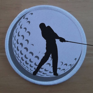 3&quot; Golf patch badge