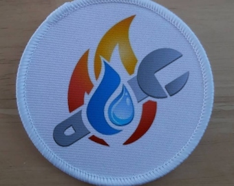 Badge patch ingegnere del gas