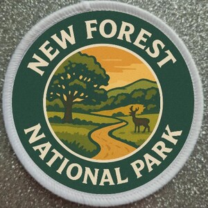 3 Inch New Forest National Park Patch Badge