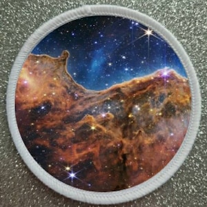 James Webb Weltraumteleskop Bild ""Carina Nebula"" Aufnäher Abzeichen ."