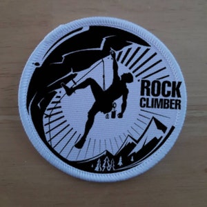 Rock Climbing Mountain Mountaineering Expedition patch badge