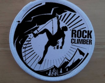 Rock Climbing Mountain Mountaineering Expedition patch badge