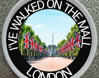 The Mall London England 3 Inch Aufnäher Abzeichen