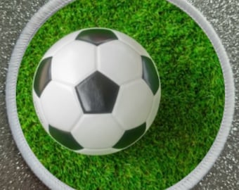 3 Inch Football Sublimation Patch badge