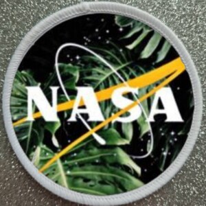 3 Inch Green & Yellow Nasa Sublimation printed patch badge