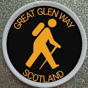 3 Inch Great Glen Way Scotland Sublimation Patch badge
