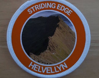 Striding Edge Helvellyn Lake District National Park UK Patch Anstecker