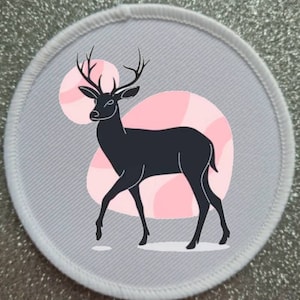 3 inch Stag-patchbadge