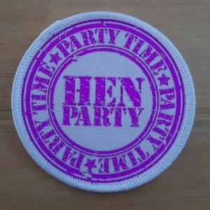 Henne Party Aufnäher Aufnäher Anstecker