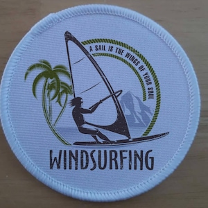 Windsurfing 3 inch sublimation patch