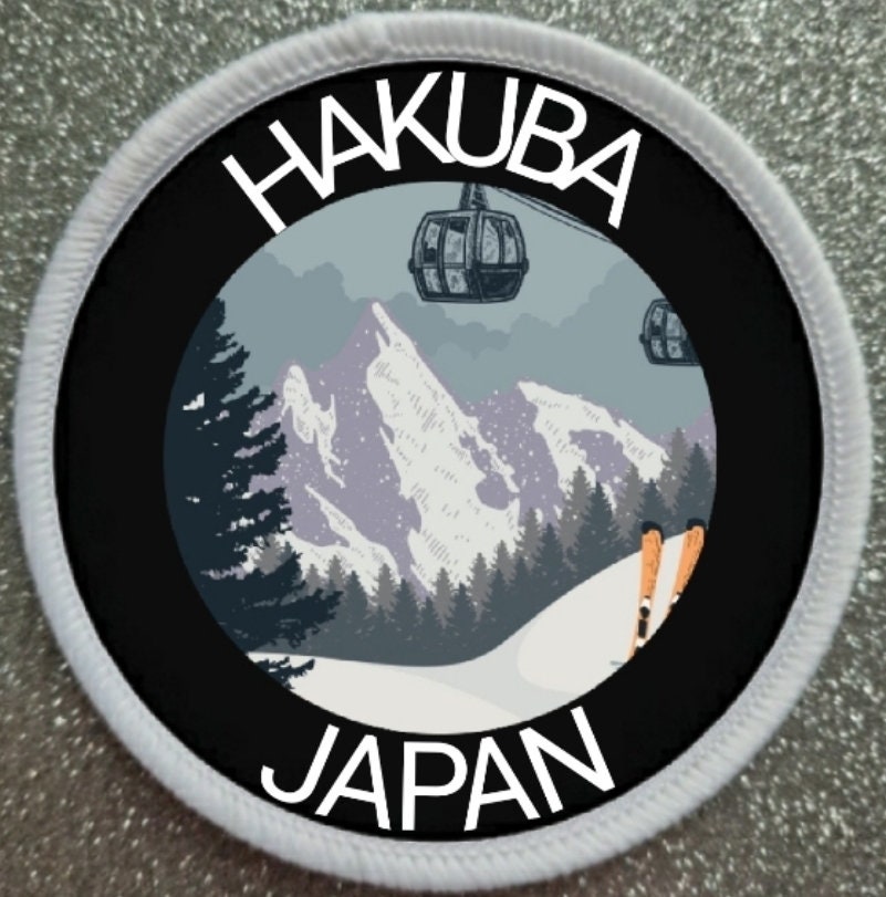 Hakuba Japan Ski Resort 3 Inch Patch Badge - Etsy