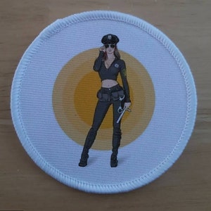 Cosplay Cop 3 inch sublimatie patch