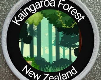 3 Inch Kaingaroa Forest New Zealand patch badge