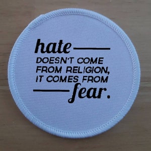 Anti Homophobe Patch Badge