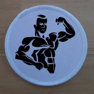 Fitness sublimation patch badge