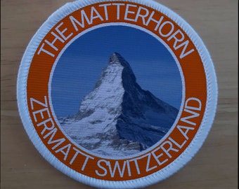 The Matterhorn Switzerland patch badge