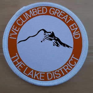 Lake District National Great End Skiddaw Patch Badge