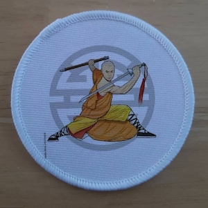 Shaolin Monk sublimation patch badge