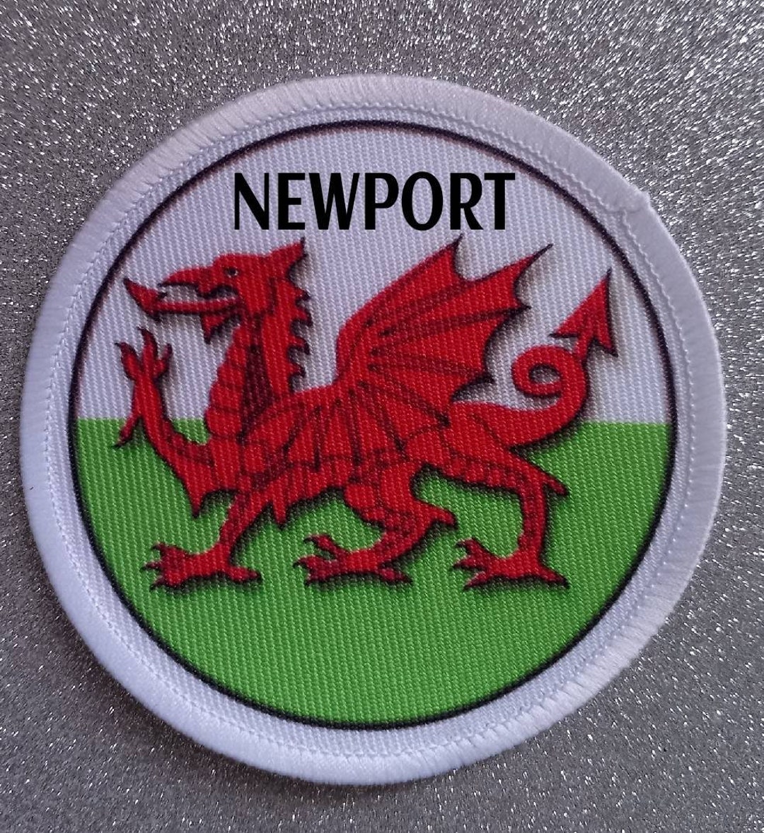 Newport Wales 3 Inch Patch Badge - Etsy