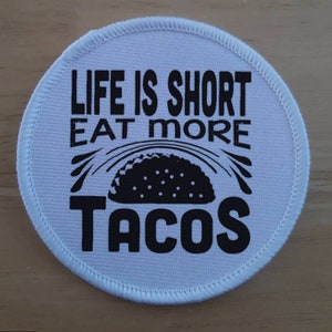 Badge de patch taco