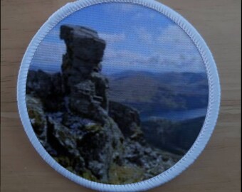 Ben Arthur The Cobbler Climbing Mountain Mountaineering Expedition patch badge