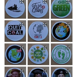 Op maat gemaakte sublimatiepatches en badges. 3"