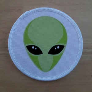 Area 51 Alien sublimation patch badge
