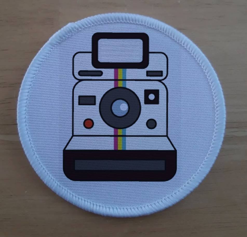 Camera Pvc Patch Camera Patch Badge - Etsy