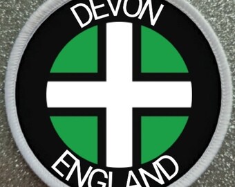 3 Inch Devon County of England patch badge