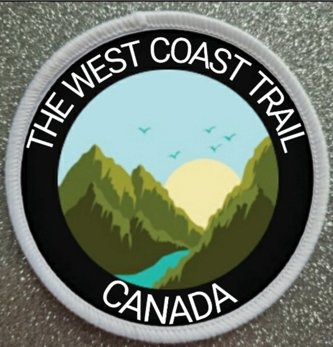 3 Inch the West Coast Trail Canada Sublimation Patch Badge - Etsy