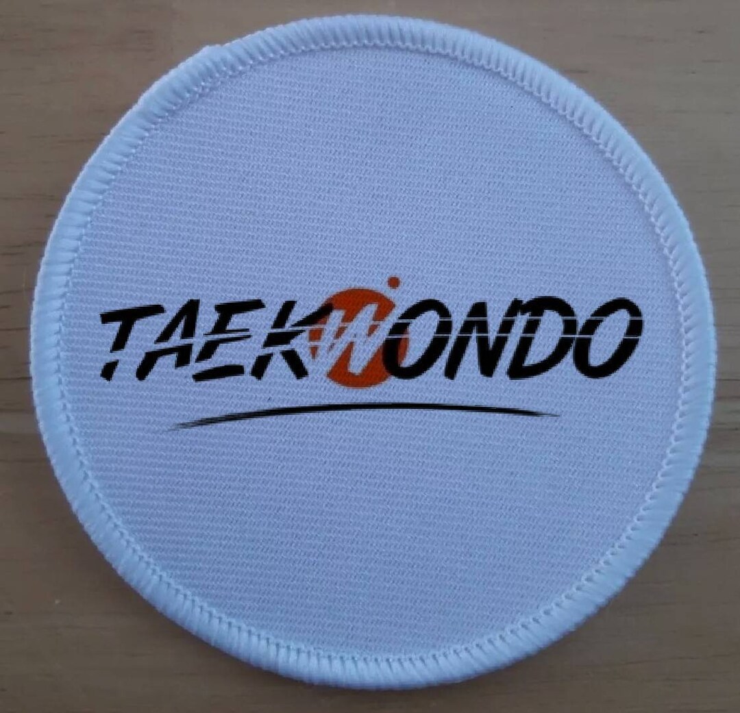 Taekwondo Patch Badge Etsy