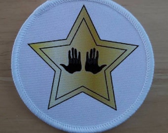 Hollywood Star Patch Badge