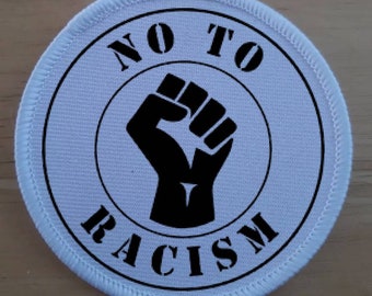Anti Racism Patch Badge