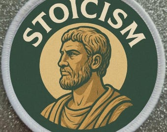 3 Inch Stoicism Stoic patch badge