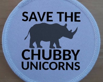 Save The Rhino Patch badge