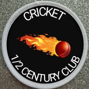 3 Inch Cricket patch badge