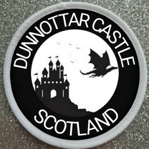 3-Zoll Dunnottar Castle Schottland Aufnäher