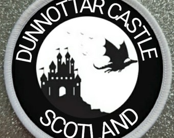 3 inch Dunnottar Castle Schotland patch-badge
